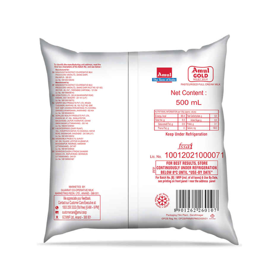 Amul Masti Dahi Pouch & Amul Gold Fresh Milk & Dabur Honey & Jivana Classic Sugar & Amul Pure Ghee