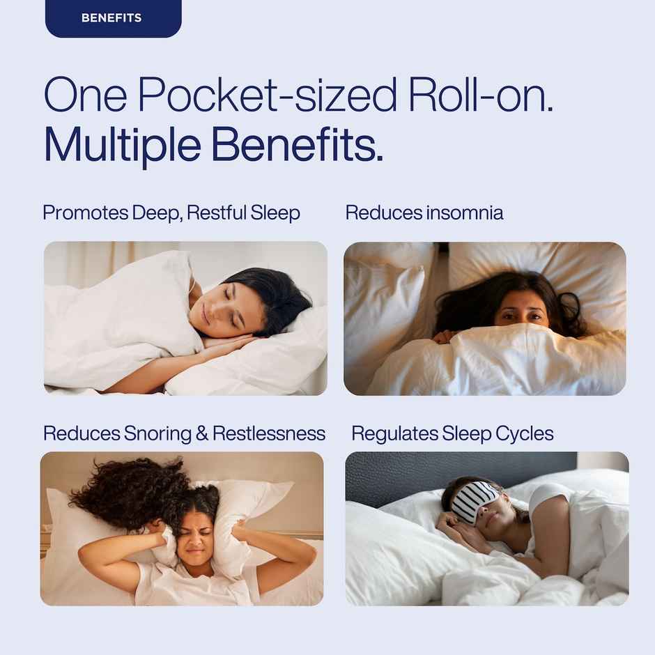 Puretive Sound Sleep Roll On for Deep Sleep and Relaxation