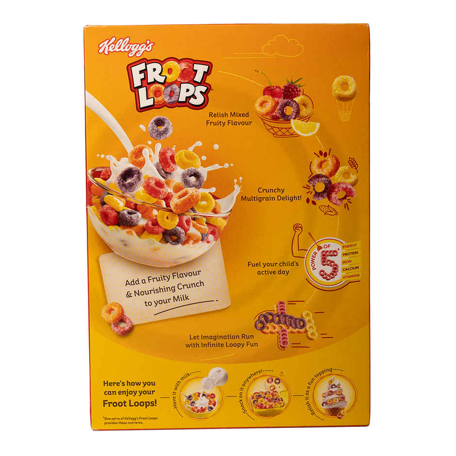 Kellogg's Froot Loops - Crunchy Multigrain Cereal