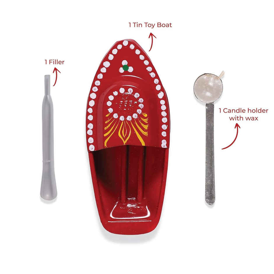 Desi Toys Putt Putt Nav (Steam Tin Toy Boat)