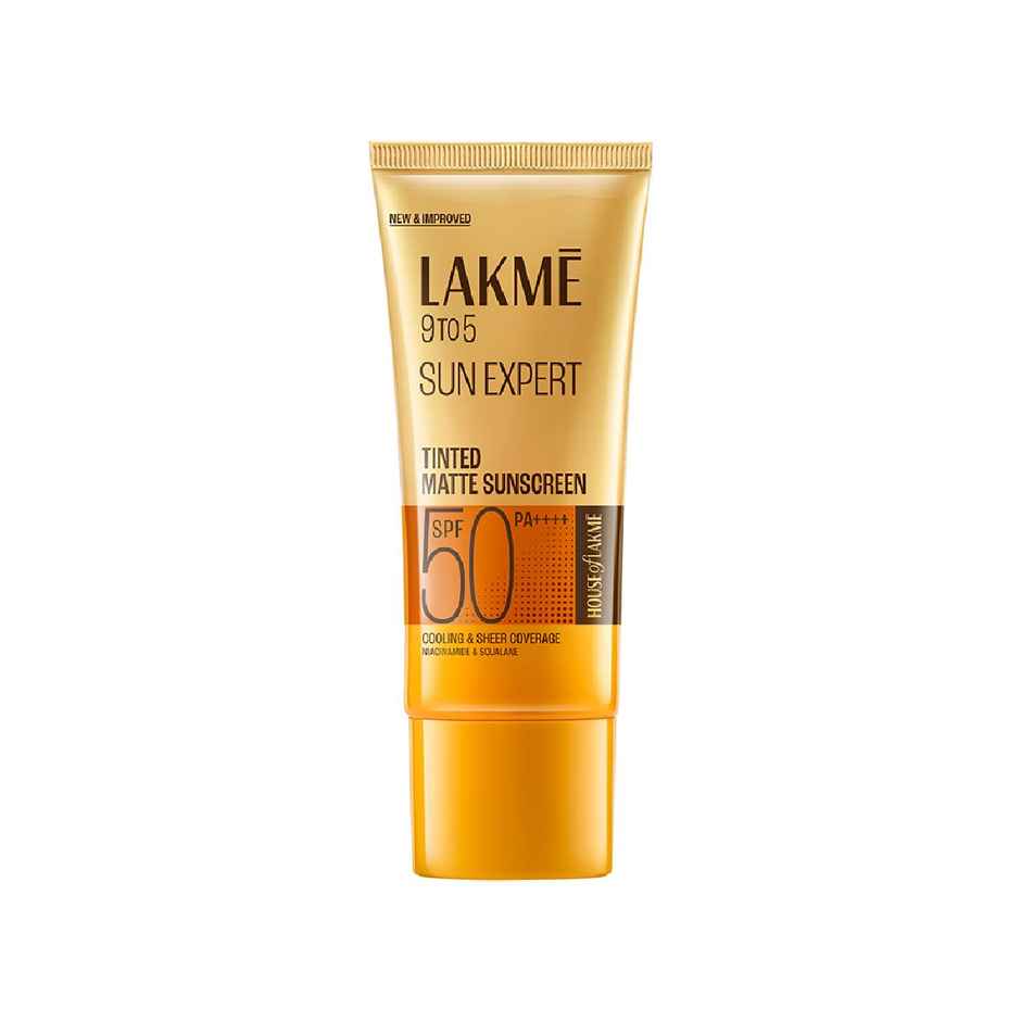 Lakme Sun Expert Tinted Sunscreen SPF 50 Pa +++ | Broad Spectrum Uva/B Protection | Blue Light