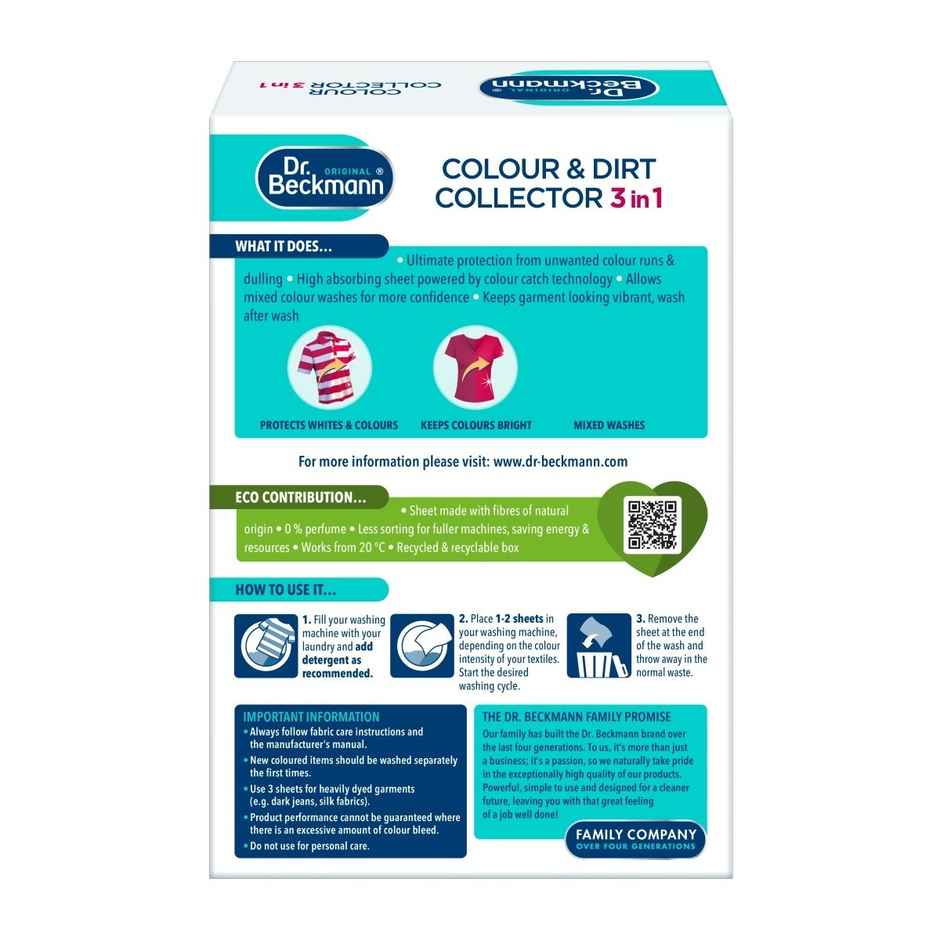 Dr. Beckmann Colour & Dirt Collector Advanced Catcher Sheets
