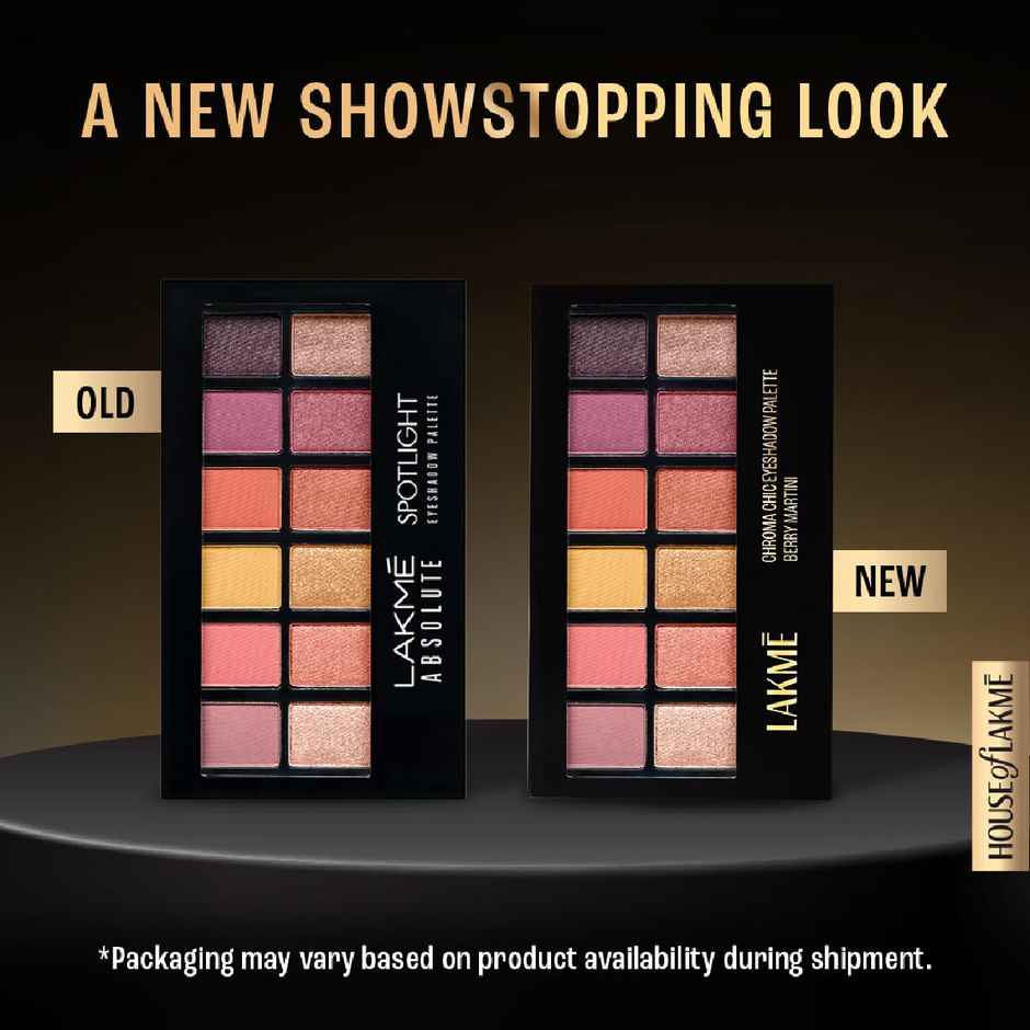 Lakme Glitterati Chroma Chic Eye Shadow Palette | Sundowner