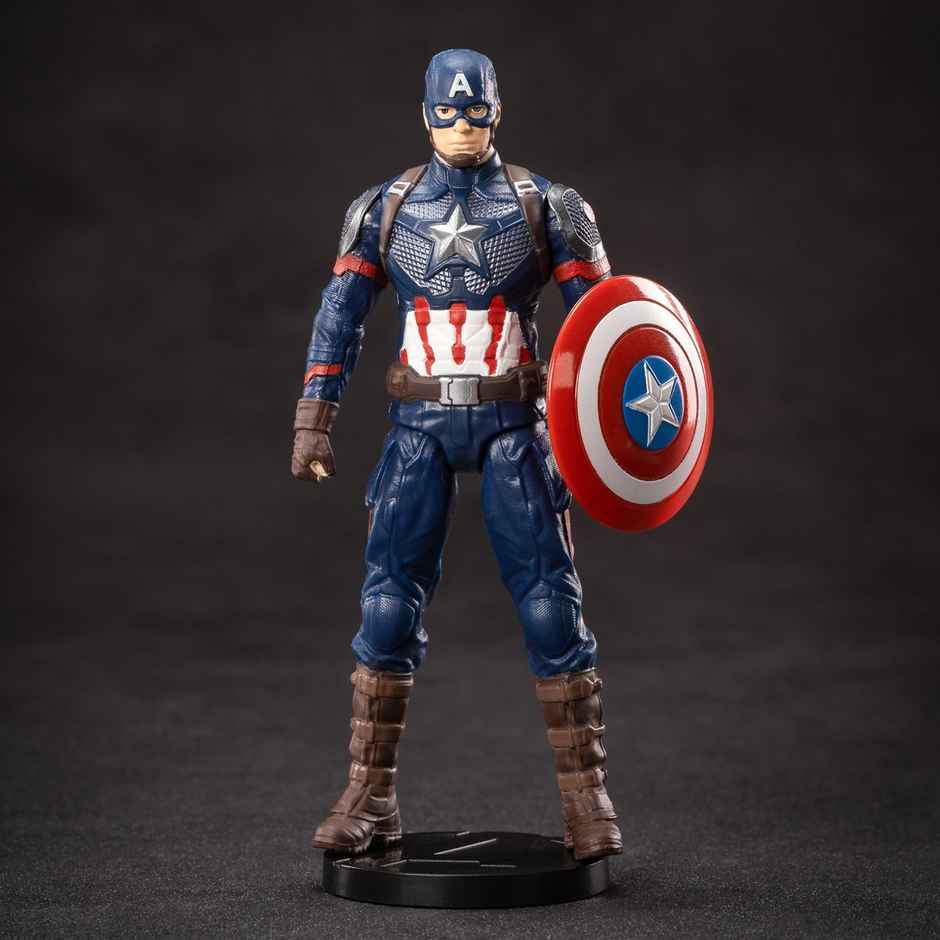 Striders Licensed Mini Captain America Figure Toy | 4 inch