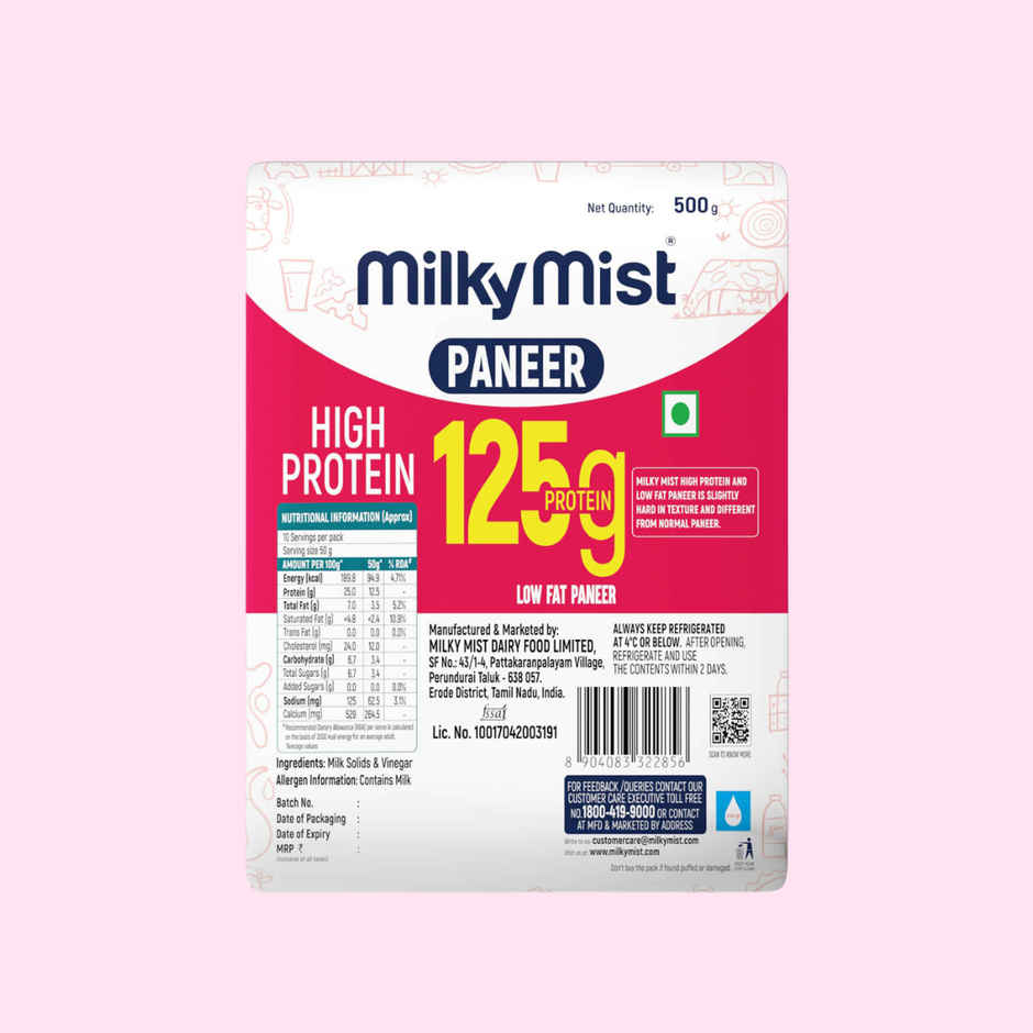 Milky Mist High Protein Paneer