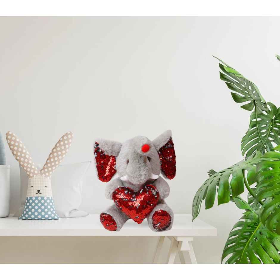 Dearjoy Elephant With Heart 30 cm