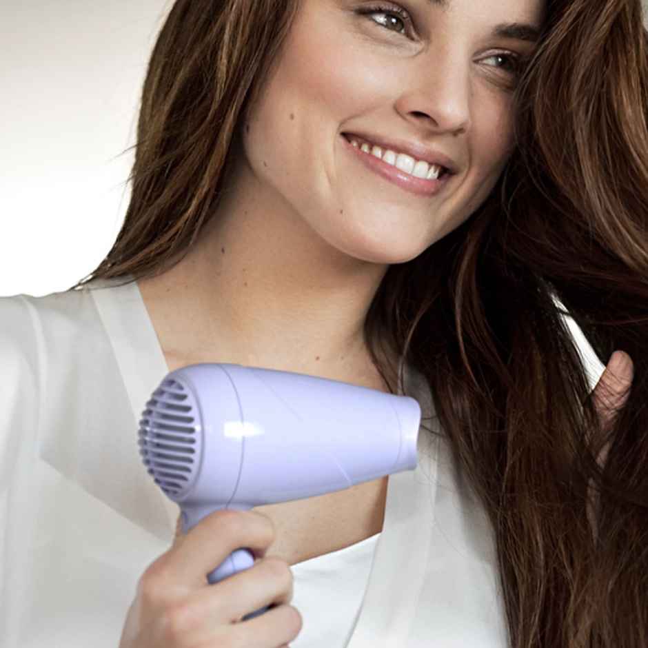 Philips India's No.1 Hair Styling Brand -Hair Dryer 1000W|HP8100/46 Lilac | For Indian Hair