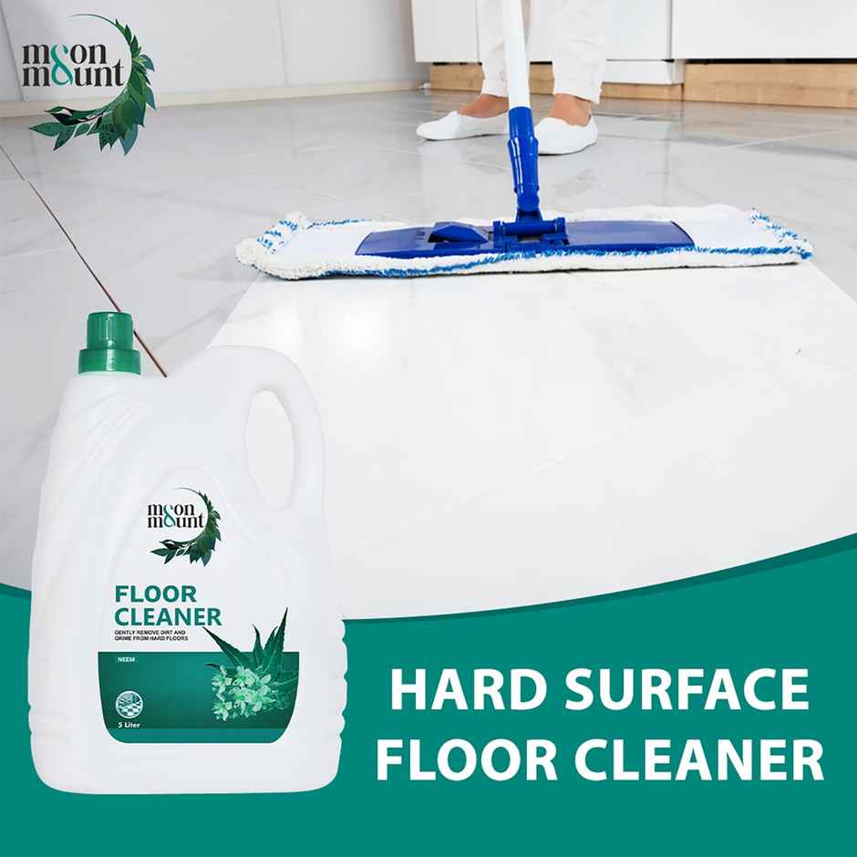 Moon&Mount Neem Floor Cleaner Liquids | Bathroom Surface Cleaning Liquid | Ecofriendly
