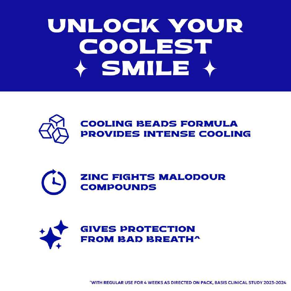 Closeup Intense Cool Gel Toothpaste for Long Lasting Fresh Breath