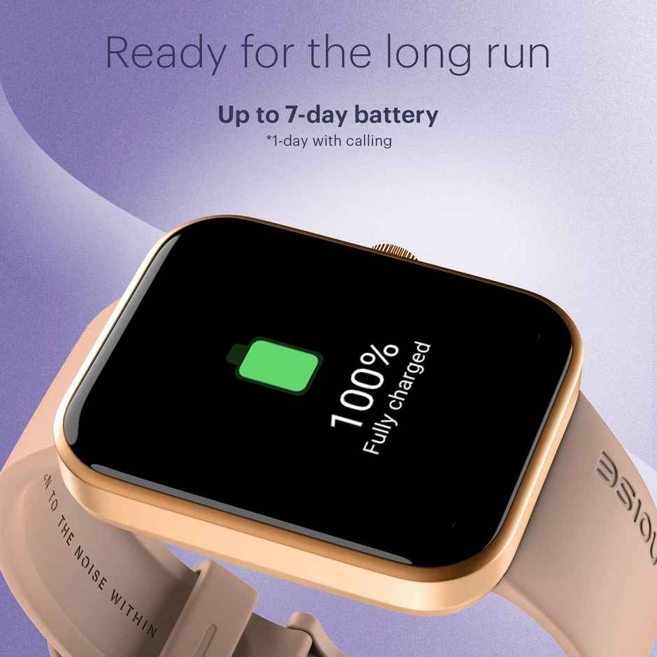 Noise ColorFit Pulse Go Buzz Smartwatch | Midnight Blue