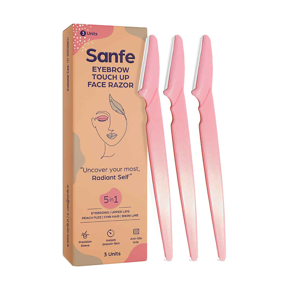 Sanfe Reusable Eyebrow Touch Up Face Razor
