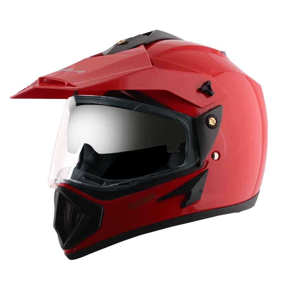 Vega Off Road D/V Lightweight Full Face Helmet- Red L