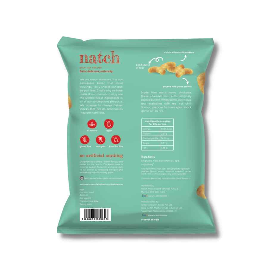 Natch Chickpea Puffs - Hot Chilli