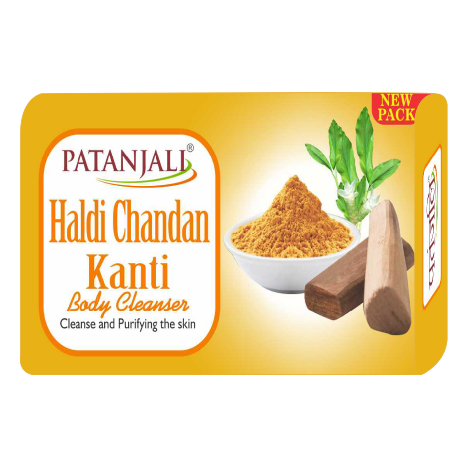 Patanjali Haldi Chandan Kanti Body Cleanser