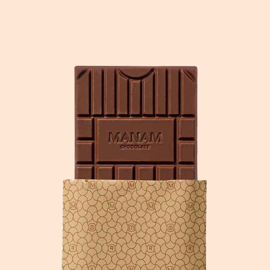 Manam Chocolate Indian Origin Tablet No. 1 | 45% Milk