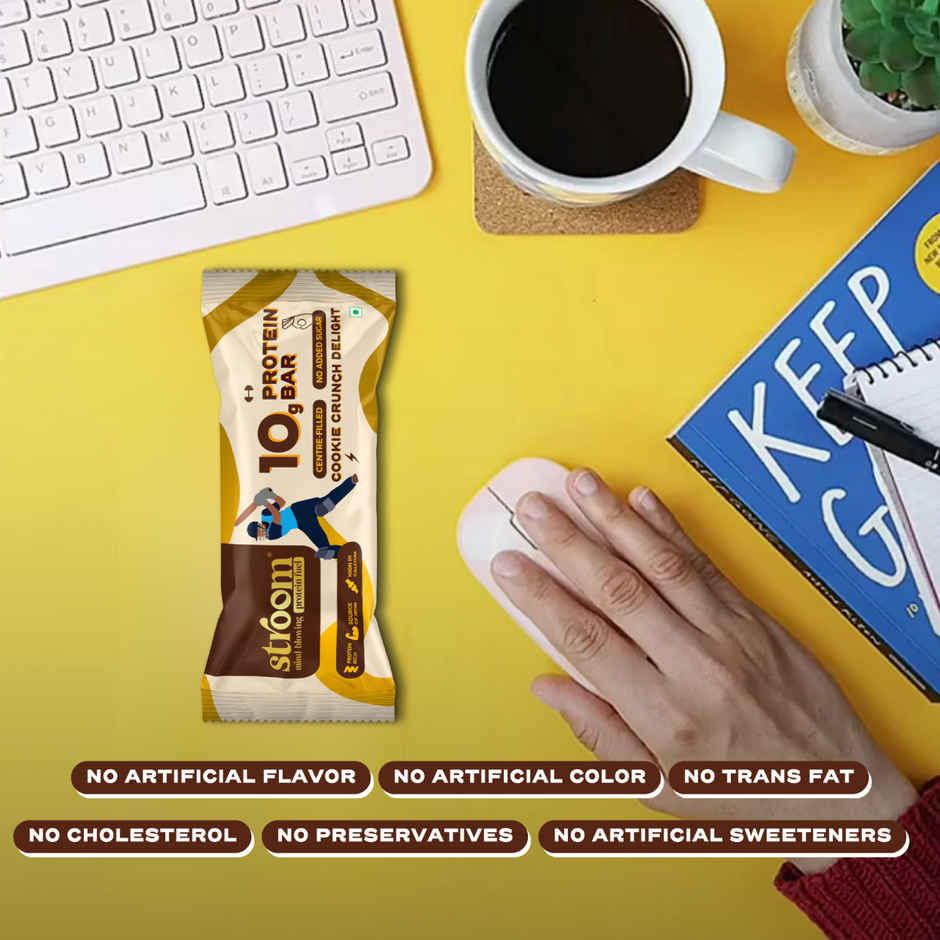Stroom Cookie Crunch Delight 10G Protein Bars Combo 