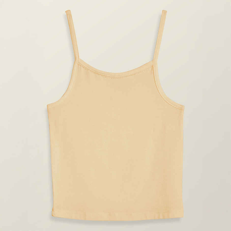 XY Life Slips for Girls, Tencel Modal, Antimicrobial - White+Skin | 13-14Y| Pack Of 2