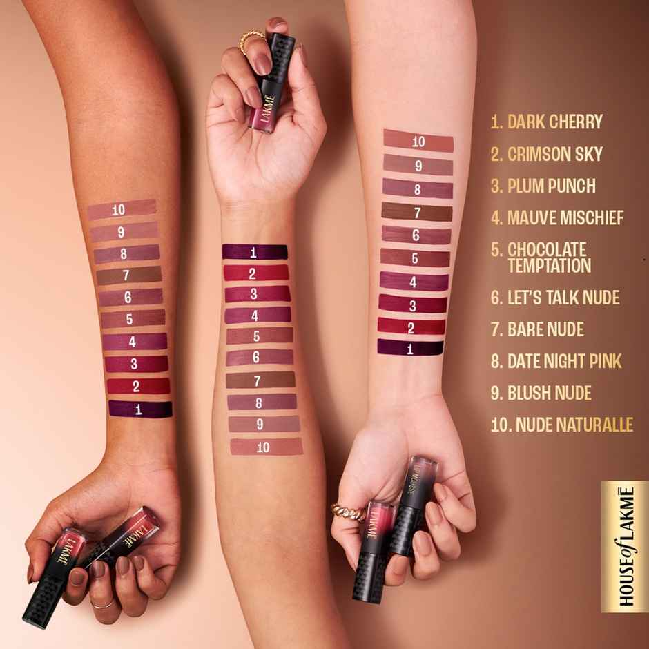 Lakme Xtraordin-airy Lip Mousse Mini | Chocolate Temptation