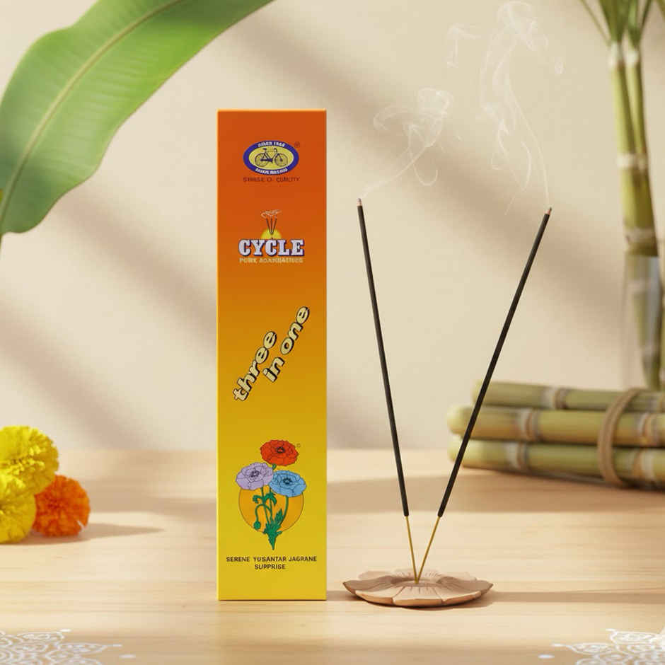 Pure Three in One Agarbatti | Cycle Combo