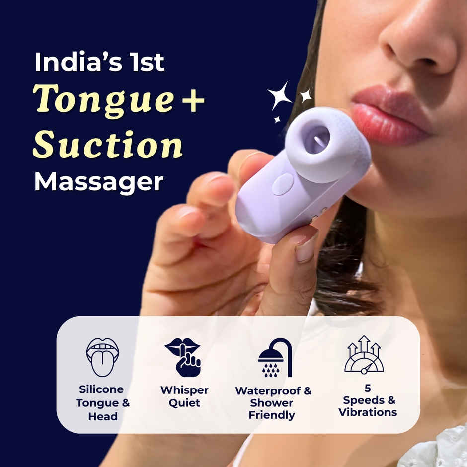 BoldEdge Flutter Tongue and Suction Massager