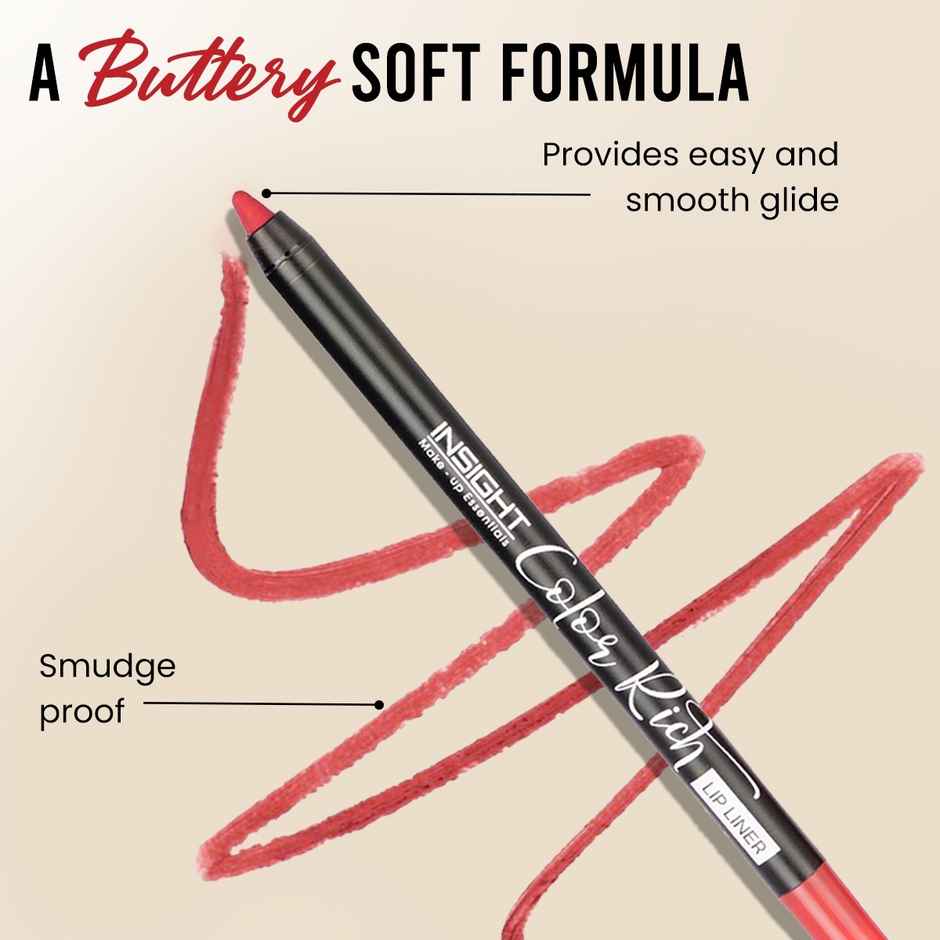 Insight Cosmetics Color Rich Lip Liner | Ebony Brown