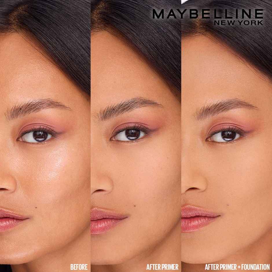 Maybelline New York Shine Stopper Primer | 3-in-1 Serum Primer for Oily Skin, Prime, Mattify