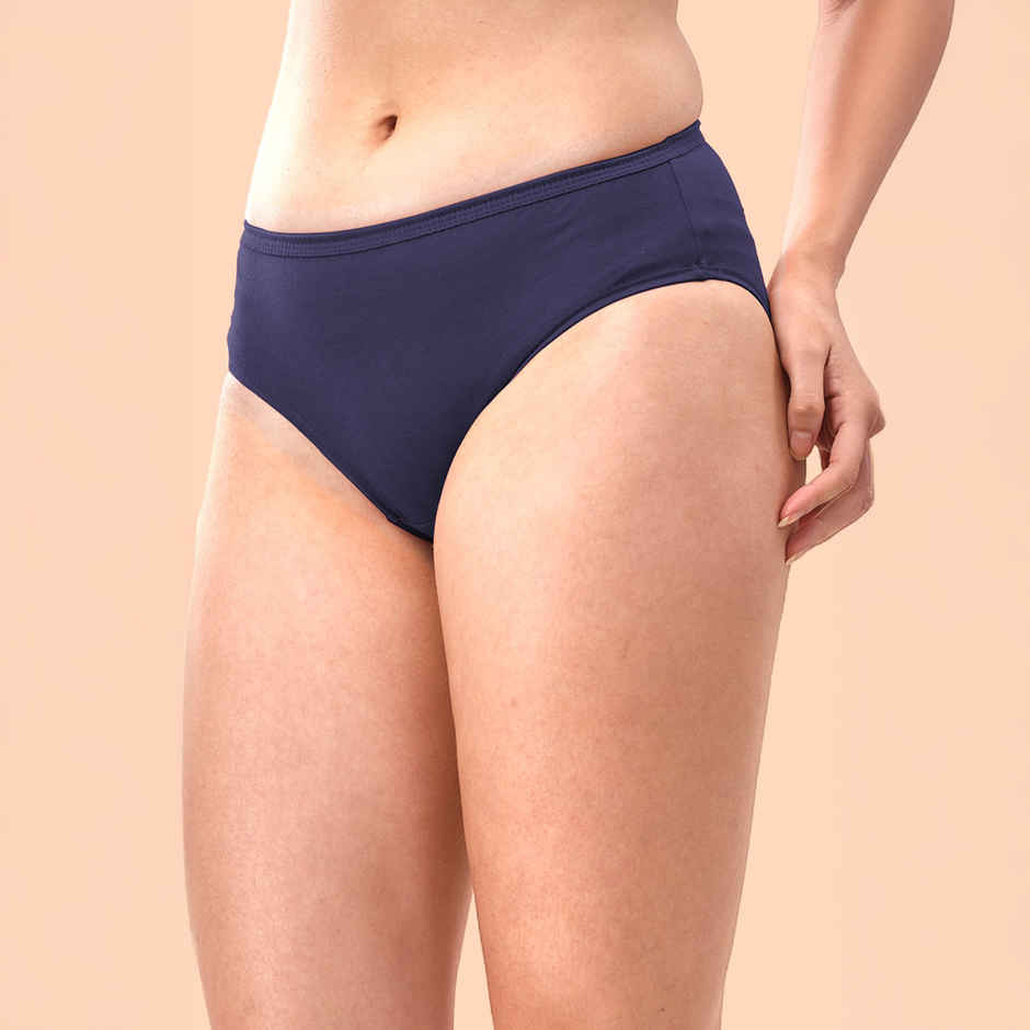 Lyra Women's Hipster Panty Solid | M (Colour May Vary)