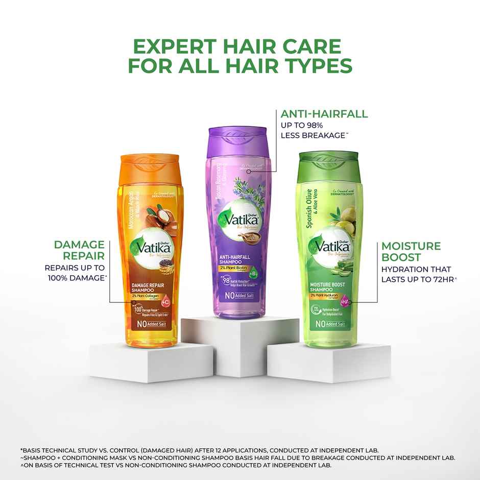 Dabur Vatika Bio Infusions Moisture Boost Shampoo