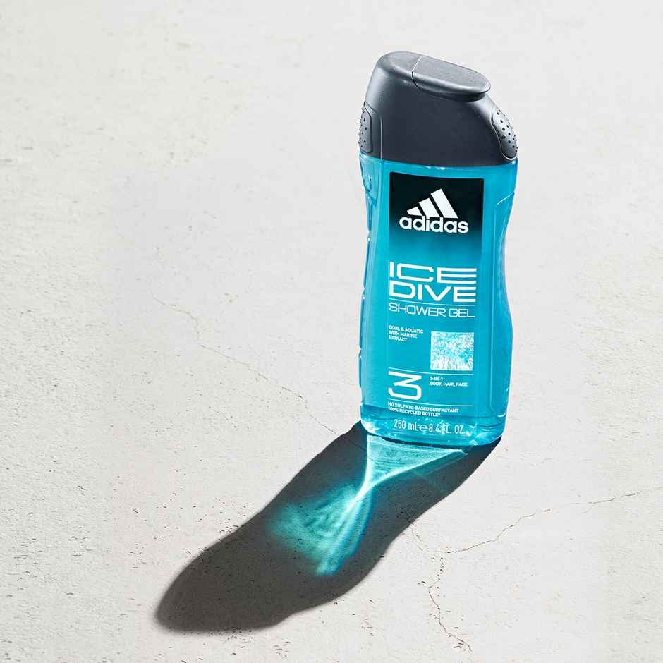 Adidas Ice Dive 3-In-1 Shower Gel