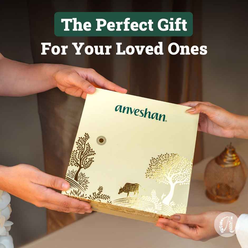 Diwali Gift Hamper | Dry fruit paak | Groundnut oil | A2 desi cow ghee | Virgin coconut oil | Mishri gulkand | Anveshan