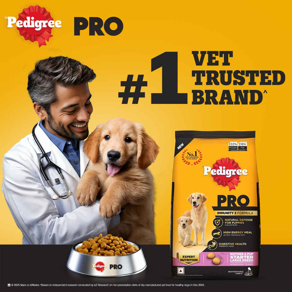 Pedigree PRO Mother & Pup Large Breed (3-12 Weeks) Dog Food