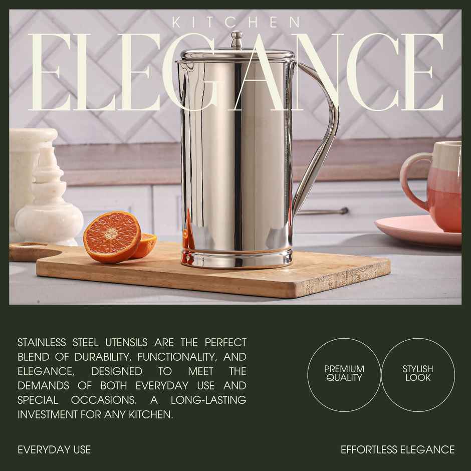Jensons Stainless Steel Handa Jug
