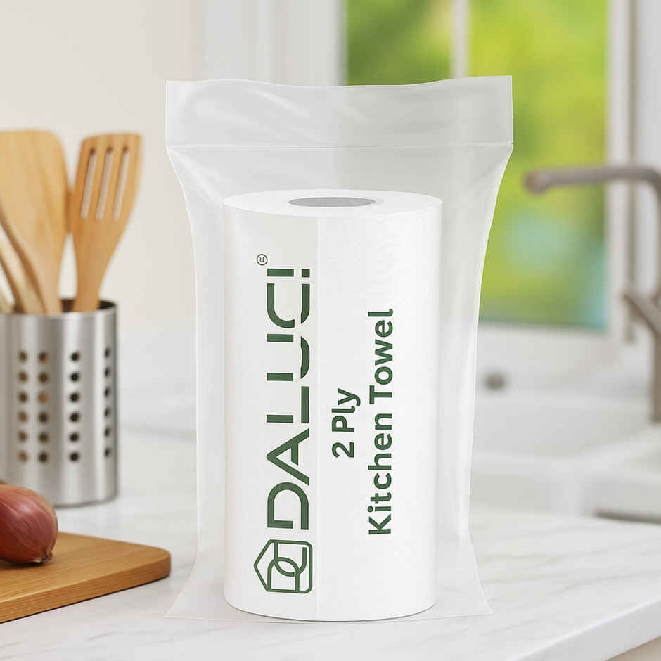 DALUCI Kitchen Tissue Paper Roll | 60 Pulls | Pack of 2