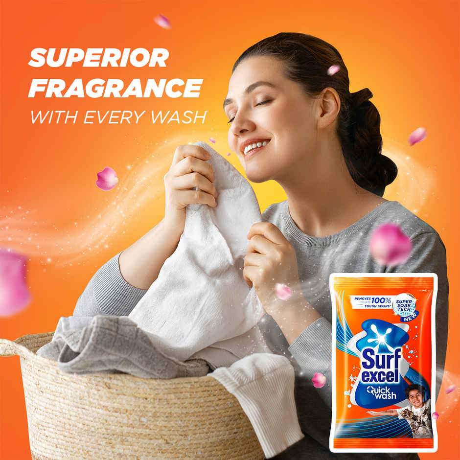 Surf Excel Quick Wash Detergent Powder
