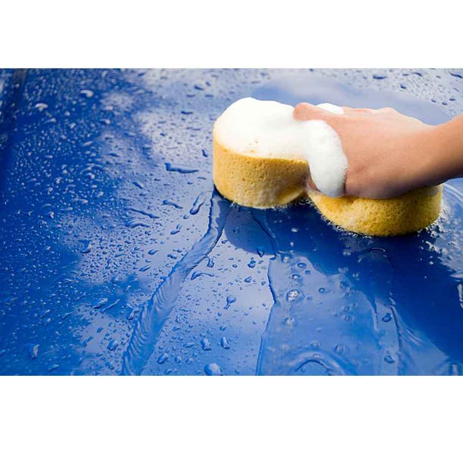 Sheen Microfiber Cleaning Sponge - Assorted (1pc) & 3M Bike Chain Lubricant | 75 G (1pc) Combo