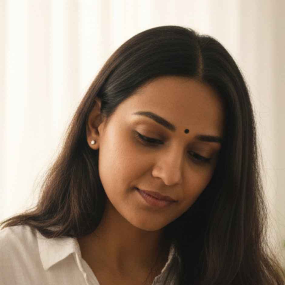 The Opal Factory | Round Tilak and Stick Waterproof Bindi | Black