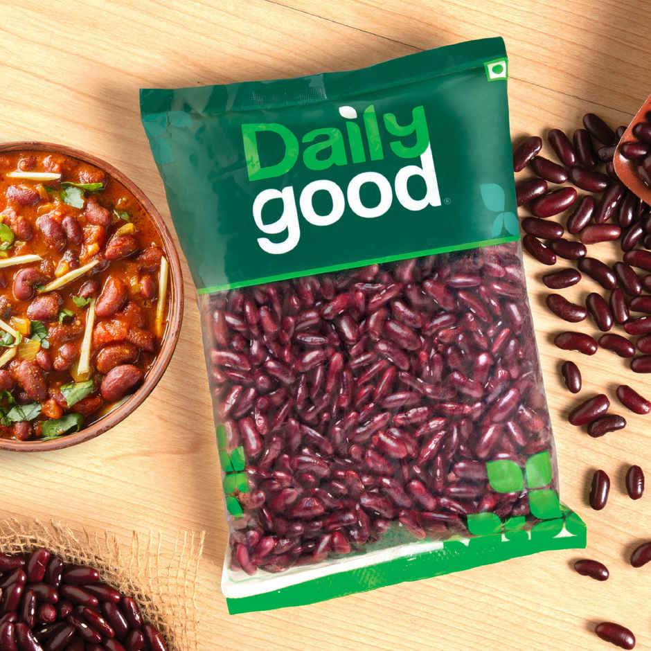 Daily Good Unpolished Rajma (Kidney Beans) Red(500gms) & Daily Good Unpolished Kabuli Chana / Chick Peas(500gms) Combo