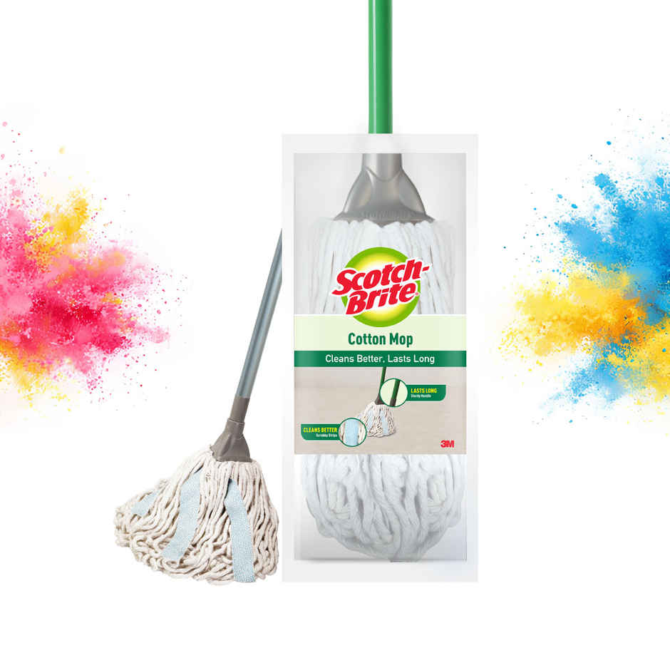 Scotch-Brite Cotton Mop With Telescopic Handle