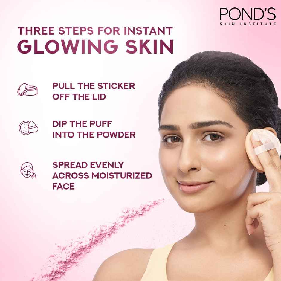Pond's  Natural Glow Face Powder | Pink Glow