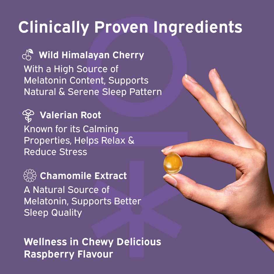 Nurtiburst Serene Sleep Gummies With Melatonin