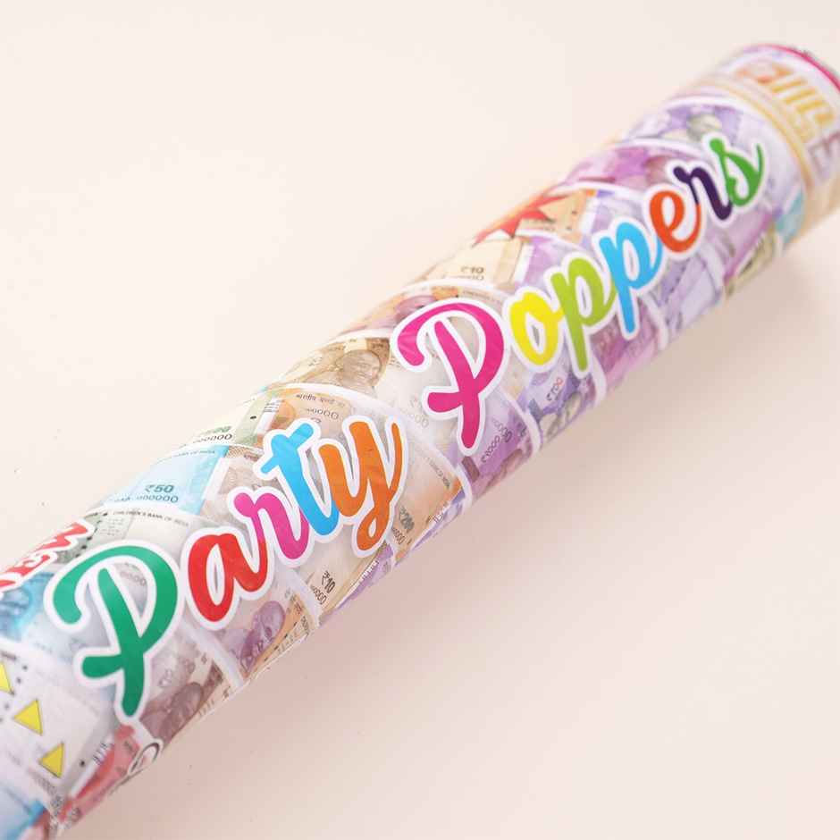 Money Cash Party Popper | Birthday Celebration Confetti Popper | Party Shooter | Propcon
