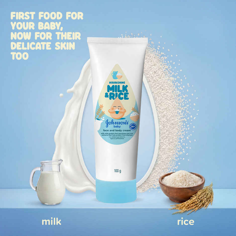 Johnson's Milk + Rice Cream