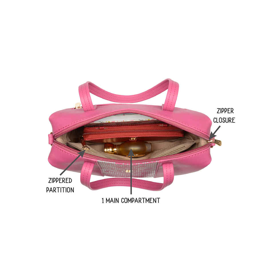 Baggit Women Lush 3t5 Shoulder Bag | Orchid Flower