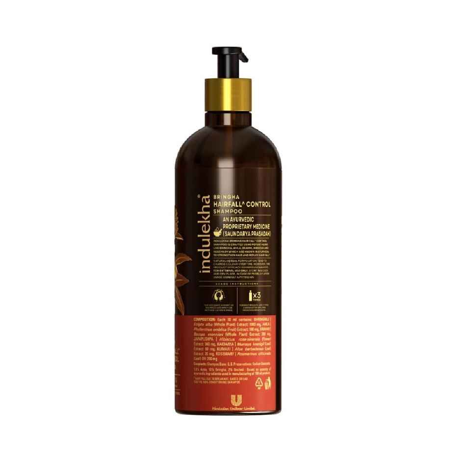 Indulekha Bringha Shampoo Proprietary Ayurvedic Medicine For Hairfall