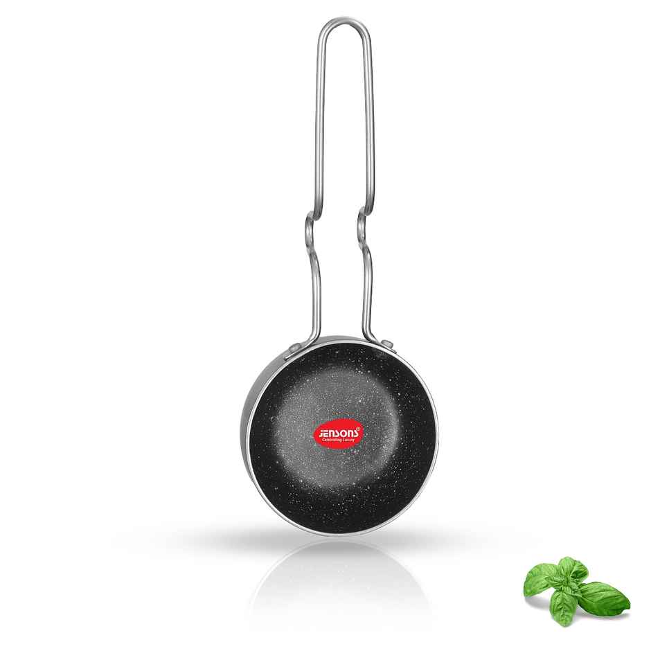 Jensons Cuisine Non Stick | Non - Induction Tadka Pan 11 cm