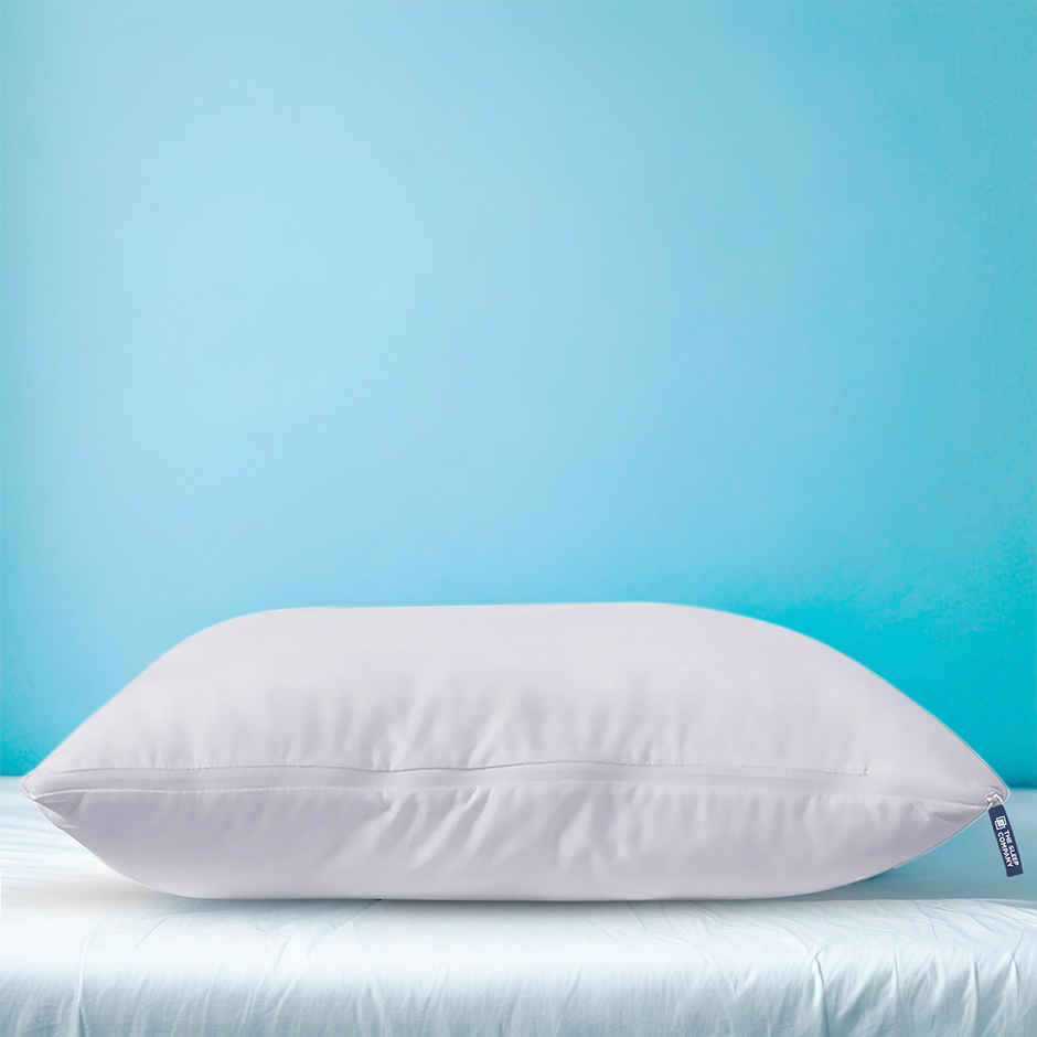 The Sleep Company Hypoallergenic, Pure Cotton Adjustable Plush Pillow by TSC
