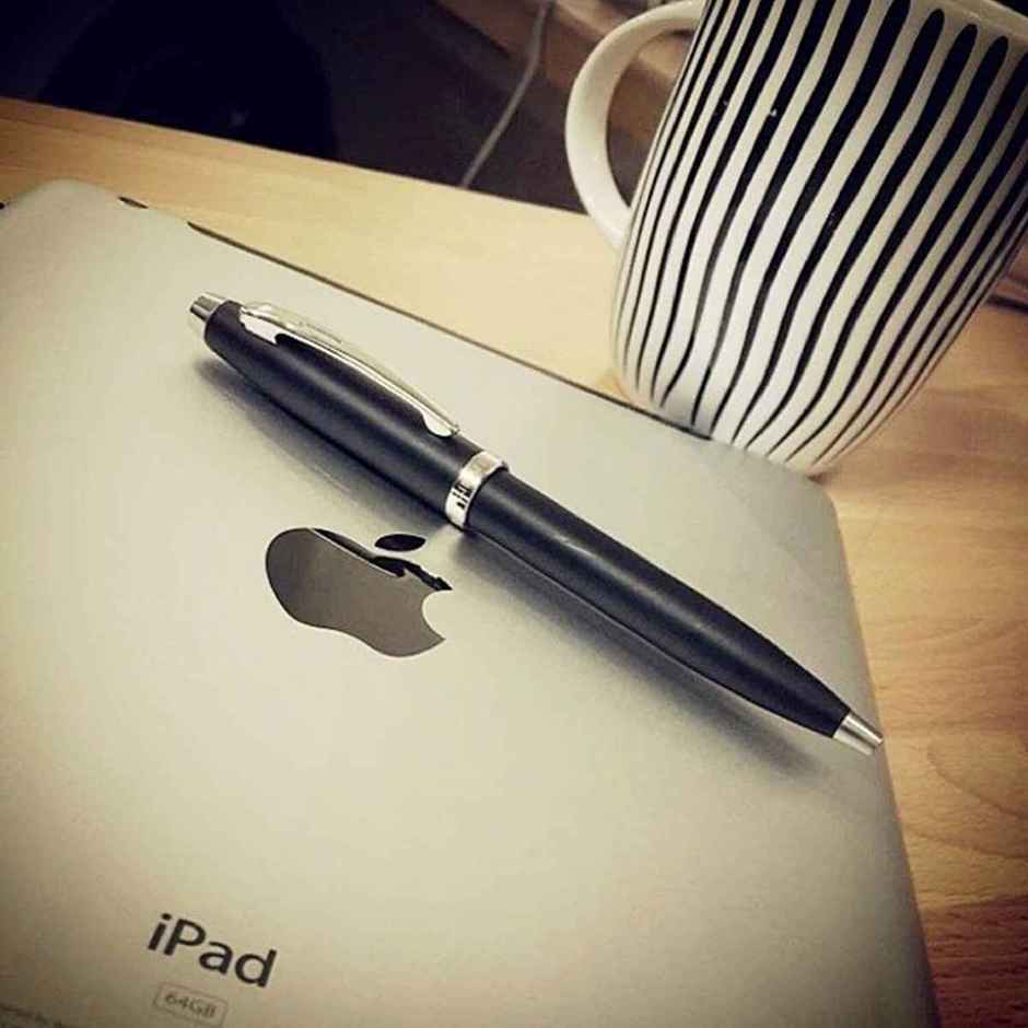 Sheaffer Ballpoint Pen | Chrome Trim | Matte Black