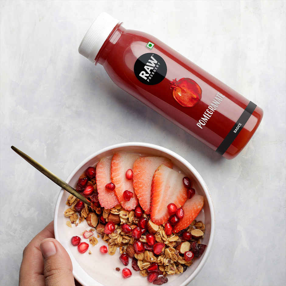 Raw Pressery Pomegranate Fruit Juice | Fresh & Fruity