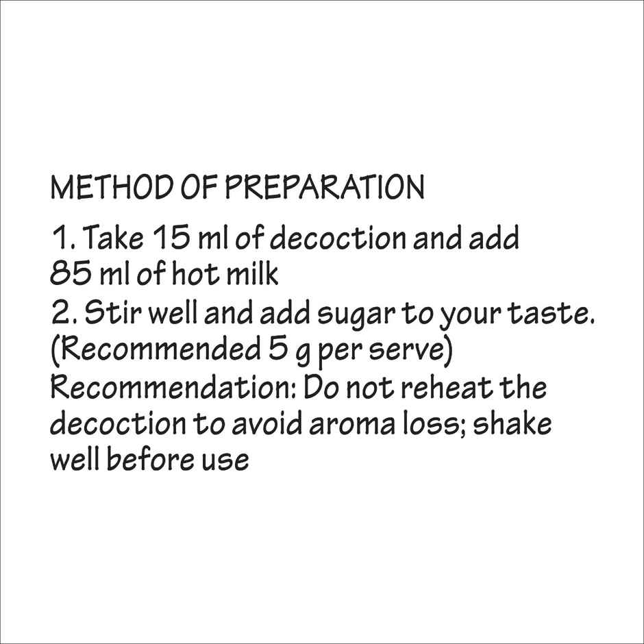 Tata Coffee Quick Filter Araku Valley Coffee Decoction Premix Liquid