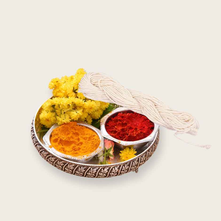 White Cotton Janeu Thread | Satvik